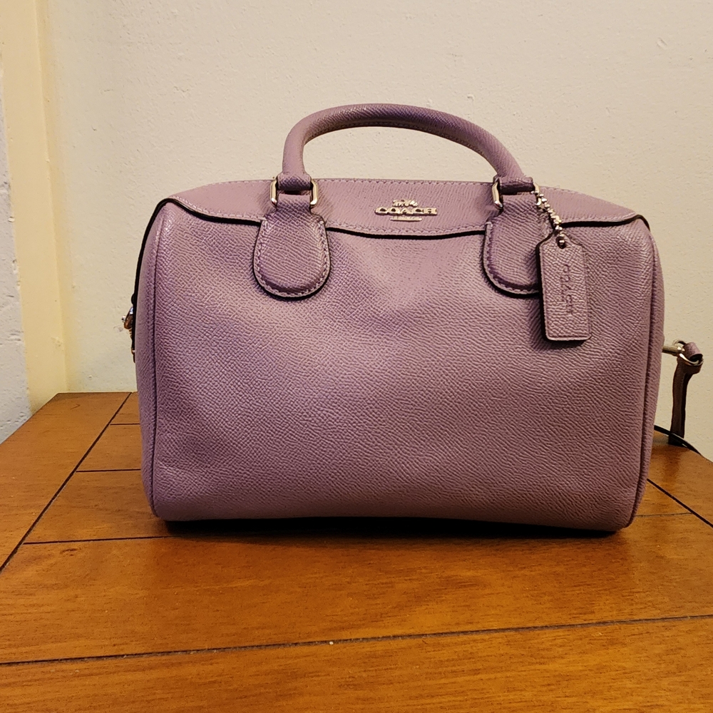 Coach Mini Bennett Satchel Lavender
